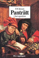 Cover for Ulf Jensen · Panträtt i fast egendom (Buch) (2016)