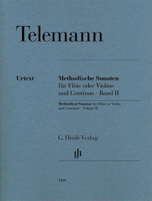 Cover for Telemann · Methodische Sonaten für Flöte (Buch)