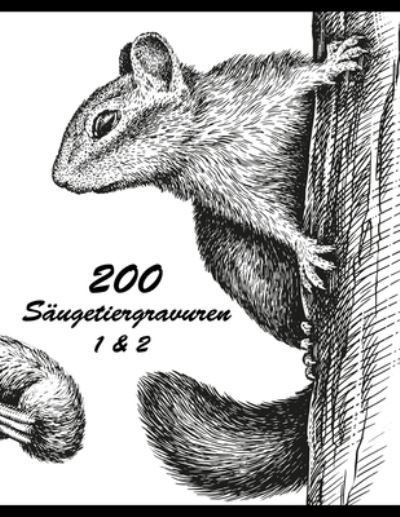 Cover for Nick Snels · 200 Saugetiergravuren 1 &amp; 2 (Pocketbok) (2021)