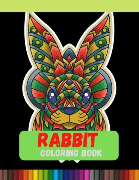 Rabbit Coloring Book - DXL Print - Bøger - Independently Published - 9798583277667 - 18. december 2020