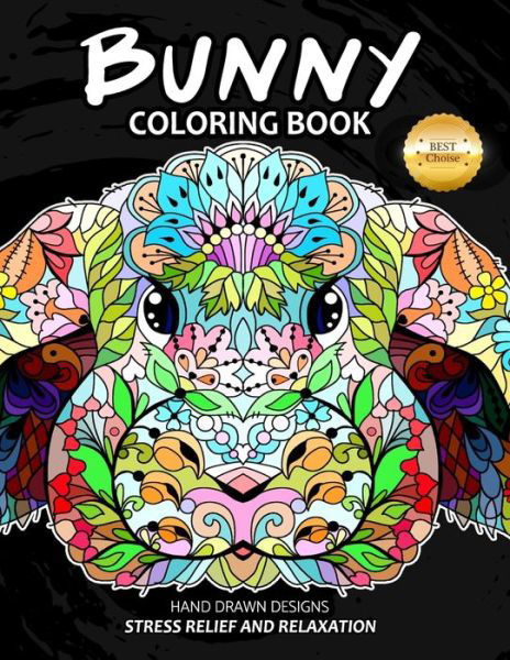 Cover for Pink Ribbon Publishing · Bunny Coloring Book (Paperback Bog) (2020)