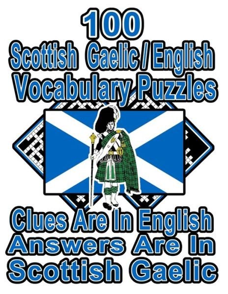 Cover for On Target Publishing · 100 Scottish Gaelic / English Vocabulary Puzzles (Paperback Book) (2020)