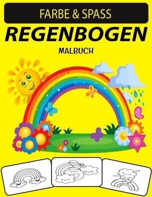 Cover for Black Rose Press House · Regenbogen Malbuch (Paperback Book) (2020)