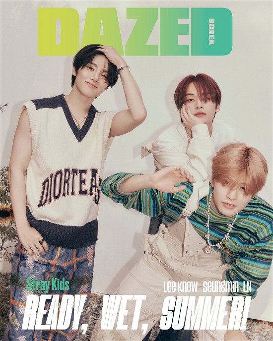Cover for Stray Kids · DAZED KOREA JULY 2023 (Zeitschrift) [D edition] (2023)