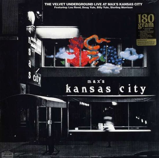 Cover for The Velvet Underground · Live at Max's Kansas City (LP) [180 gram edition] (2010)