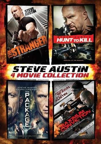 Cover for Steve Austin 4-pack (DVD) (2014)