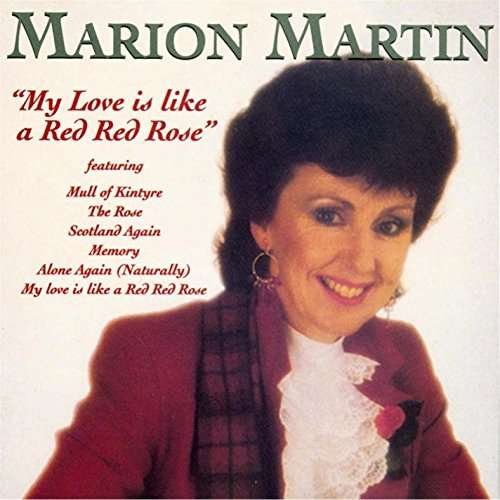 Cover for Marion Martin · My Love is Like a Red Red Rose (CD) (2015)