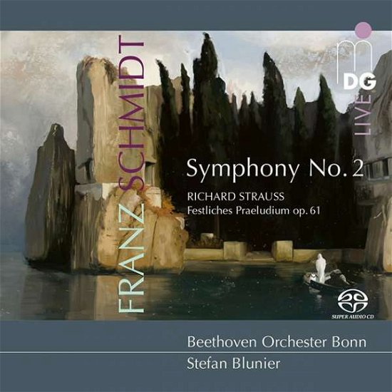 Schmidt: Symphony No. 2 / R Strauss: Festival Prelude Op. 61 - Beethoven Orchester Bonn / Stefan Blunier - Musik - MDG - 0760623200668 - 23. juni 2017