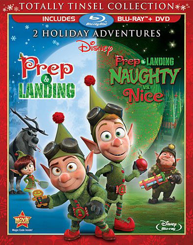 Cover for Prep &amp; Landing: Naughty vs Nic (Blu-Ray) (2012)