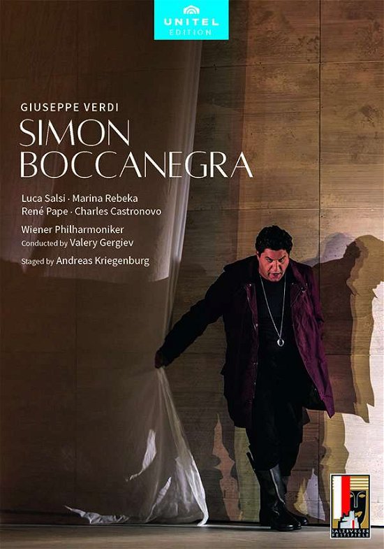 Cover for Verdi / Wiener Philharmoniker / Gergiev · Simon Boccanegra (DVD) (2020)