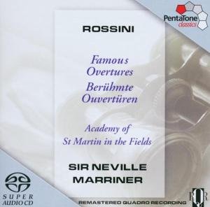 Cover for Marriner,Neville / AMF · Rossini: Berühmte Ouvertüren (SACD) (2002)