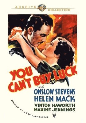 Cover for You Can't Buy Luck (1937) (DVD) (2019)