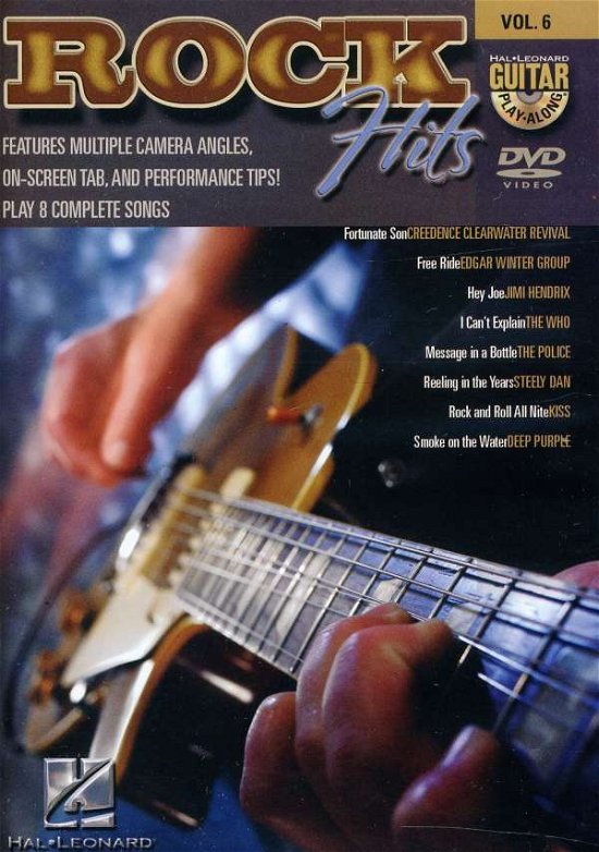 Guitar Play Along: Rock Hits 6 / Various - Guitar Play Along: Rock Hits 6 / Various - Film - Hal Leonard Corporation - 0884088017668 - 25 mars 2008