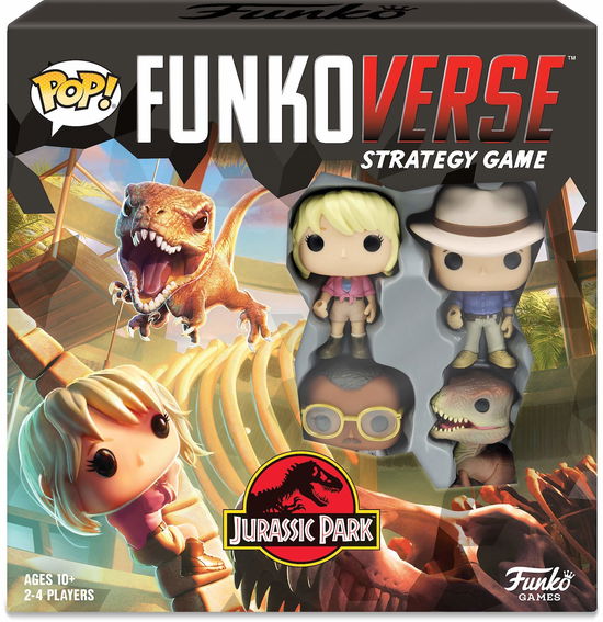 Pop Funkoverse: Jurassic Park 100 - Strategy Game - Funko Pop! Funkoverse: - Koopwaar - FUNKO UK LTD - 0889698460668 - 16 februari 2020