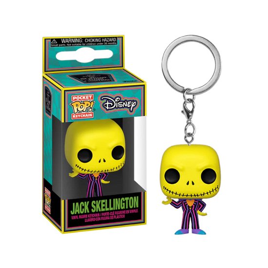 Cover for Funko Pop! Keychain: · The Nightmare Before Christmas Blklt- Jack (MERCH) (2022)