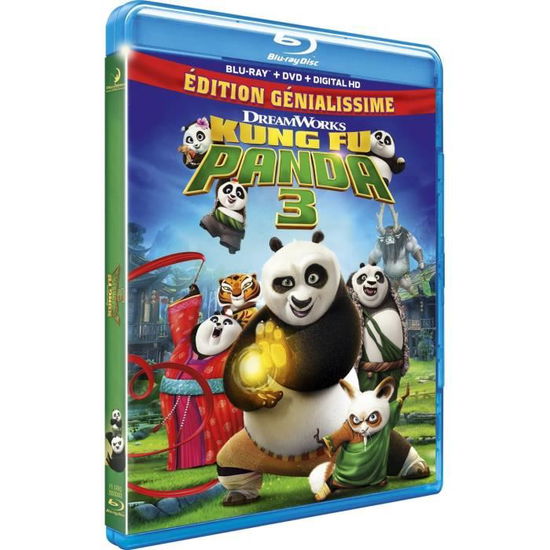 Kung Fu Panda 3/blu-ray+dvd - Movie - Movies - DREAMWORKS - 3606320000668 - 