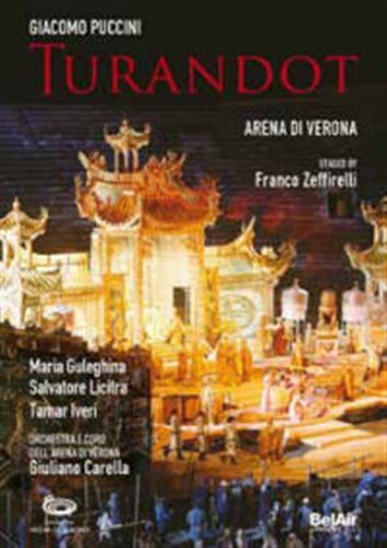 Cover for Puccini / Guleghina / Licitra / Bosi / Faria · Turandot (DVD) (2011)