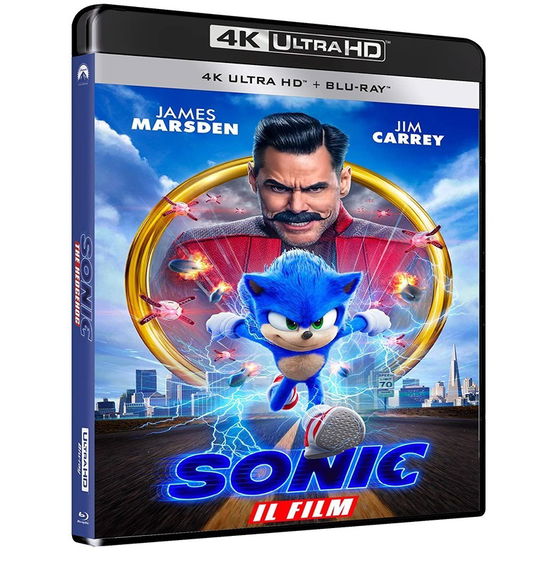 Cover for Sonic · Il Film (Blu-Ray+Blu-Ray Ultra HD 4K) (Blu-ray)