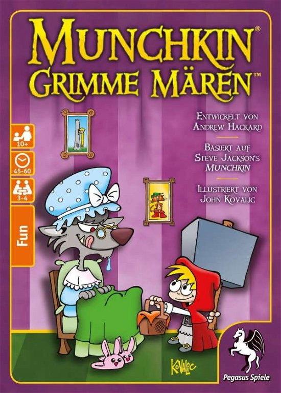 Munchkin: Grimme Mären - Munchkin - Merchandise - Pegasus Spiele - 4250231713668 - February 7, 2019