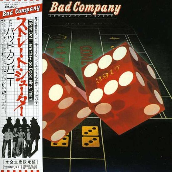 Cover for Bad Company · Straight Shooter (CD) [Remastered edition] (2010)