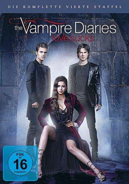 Cover for Nina Dobrev,paul Wesley,ian Somerhalder · The Vampire Diaries: Staffel 4 (DVD) (2013)