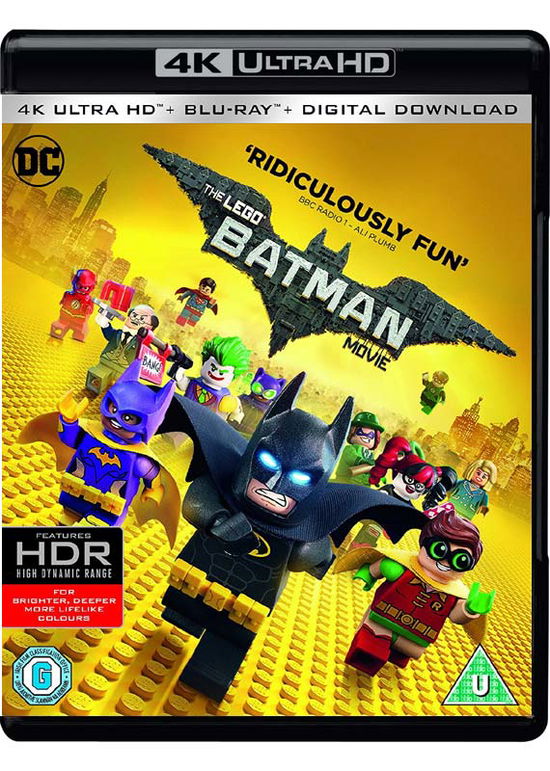 The Lego Batman Movie -  - Filmy - Warner Bros - 5051892204668 - 15 czerwca 2017