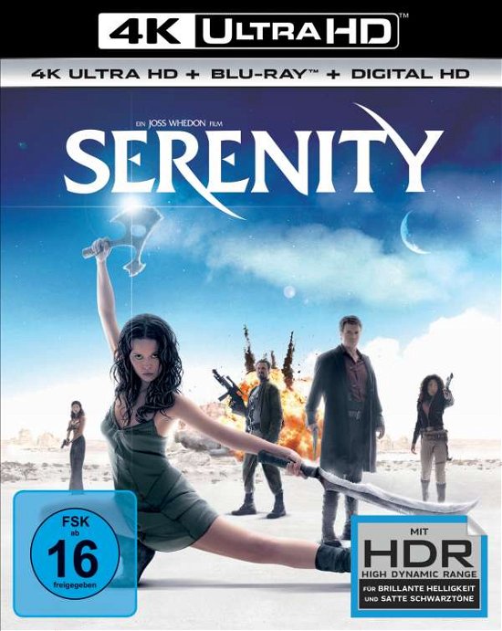 Cover for Nathan Fillion,gina Torres,alan Tudyk · Serenity-flucht in Neue Welten (4K UHD Blu-ray) (2017)