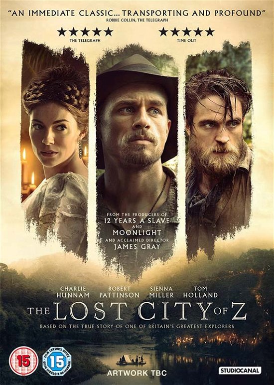 Cover for The Lost City of Z (DVD) (2017)