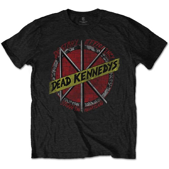 Cover for Dead Kennedys · Dead Kennedys Unisex T-Shirt: Destroy (T-shirt) [size S] [Black - Unisex edition]