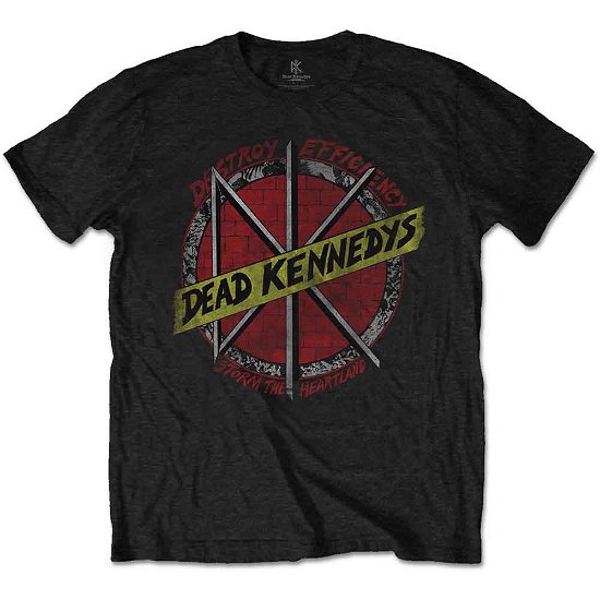 Cover for Dead Kennedys · Dead Kennedys Unisex T-Shirt: Destroy (T-shirt) [size S] [Black - Unisex edition]