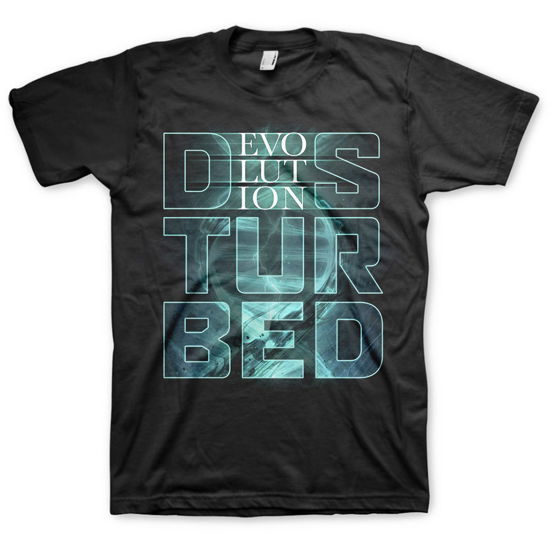 Cover for Disturbed · Disturbed Unisex T-Shirt: Evolution (T-shirt) [size L] [Black - Unisex edition]