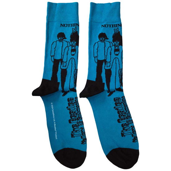 Cover for The Beatles · The Beatles Unisex Ankle Socks: Sub &amp; Band Outlines (CLOTHES) (2024)