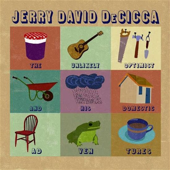 Jerry David Decicca · Unlikely Optimist And His Domestic Adventures (LP) (2021)
