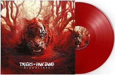 Cover for LP · Tygers of Pan Tang-bloodlines -red- (LP) (2023)