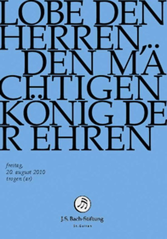 Cover for J.S. Bach-Stiftung / Lutz,Rudolf · Lobe den Herren, den Maechtigen (DVD) (2014)