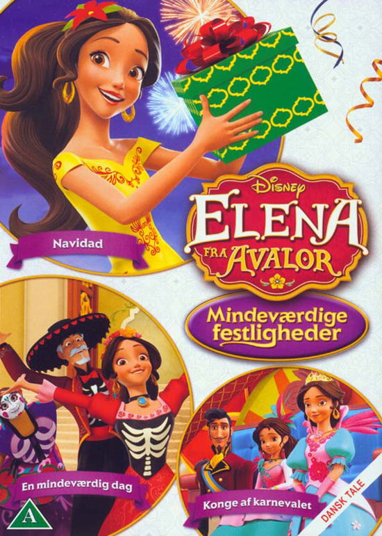 Cover for Elena Fra Avalor · Elena Fra Avalor - Mindeværdige Festligheder (DVD) (2018)