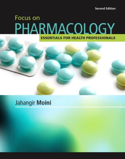 Cover for Jahangir Moini · Focus on Pharmacology (Paperback Bog) (2012)