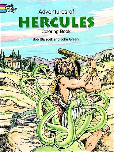 Cover for Bob Blaisdell · Adventures of Hercules Coloring Book - Dover Classic Stories Coloring Book (Paperback Book) (2003)