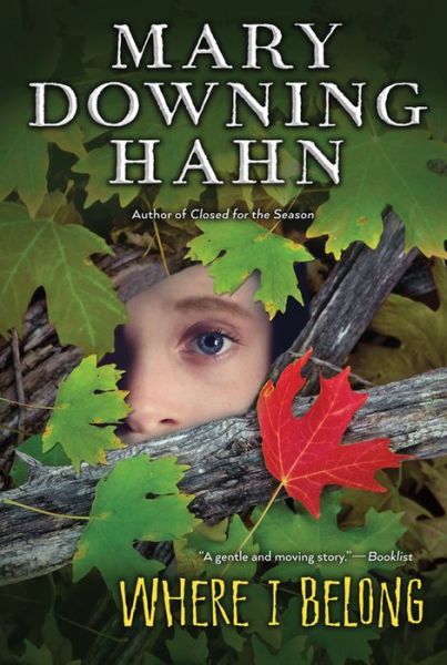 Cover for Mary Downing Hahn · Where I Belong (Paperback Book) (2015)