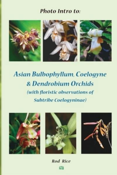 Cover for Rod Rice · Photo Intro to Asian Bulbophyllum, Coelogyne &amp; Dendrobium Orchids (Paperback Bog) (2019)