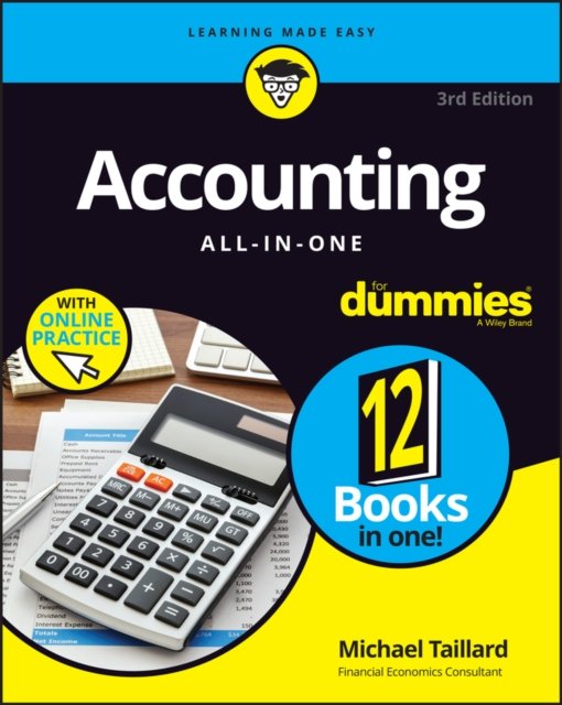 Accounting All-in-One For Dummies (+ Videos and Quizzes Online) - Michael Taillard - Książki - John Wiley & Sons Inc - 9781119897668 - 1 września 2022