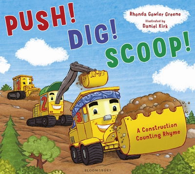 Cover for Rhonda Gowler Greene · Push! Dig! Scoop!: A Construction Counting Rhyme (Paperback Book) (2016)