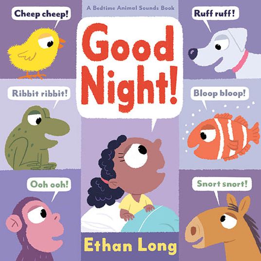 Cover for Ethan Long · Good Night! - Animal Sounds (Board book) (2015)