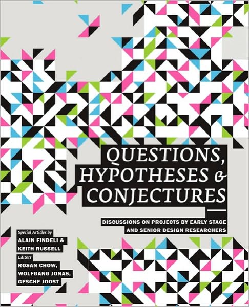 Cover for Design Research Network · Questions, Hypotheses &amp; Conjectures (Paperback Book) (2010)