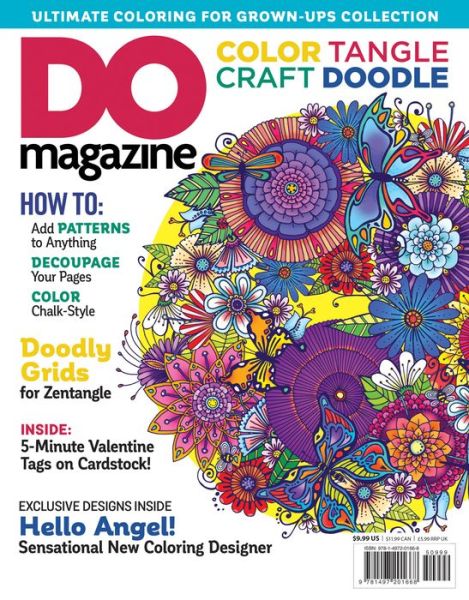 Cover for Editors of DO Magazine · Color, Tangle, Craft, Doodle (#3) (Paperback Book) (2016)