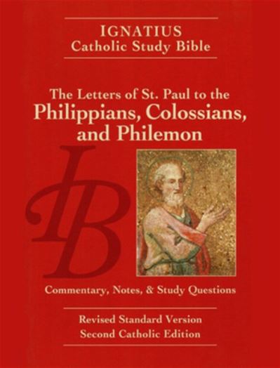 Cover for Scott Hahn · Letters of St. Paul to the Philippians, Colossians, and Philemon (Book) (2005)