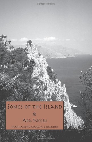 Cover for Ada Negri · Songs of the Island (Paperback Book) (2010)