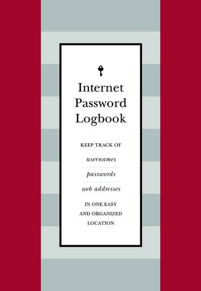 Internet Password Logbook (Red Leatherette): Keep track of usernames, passwords, web addresses in one easy and organized location - Editors of Rock Point - Bøger - Quarto Publishing Group USA Inc - 9781631065668 - 18. oktober 2018