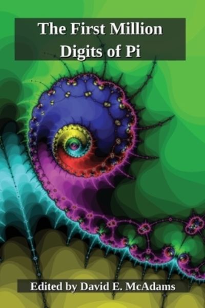 Cover for David E. McAdams · First Million Digits of Pi (Book) (2023)