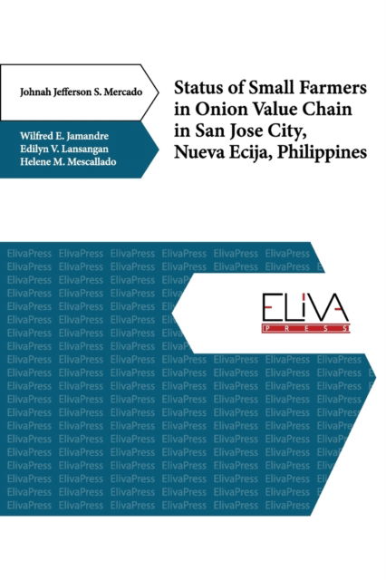 Cover for Wilfred E Jamandre · Status of Small Farmers in Onion Value Chain in San Jose City, Nueva Ecija, Philippines (Paperback Book) (2021)